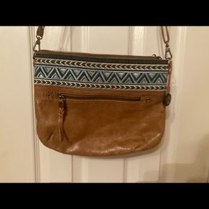 The Sak Leather Crossbody Purse